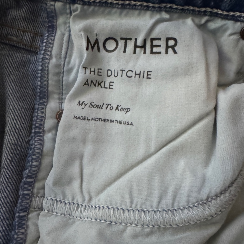MOTHER SUPERIOR the Dutchie Ankle Distresssd Jeans - Picture 5 of 10